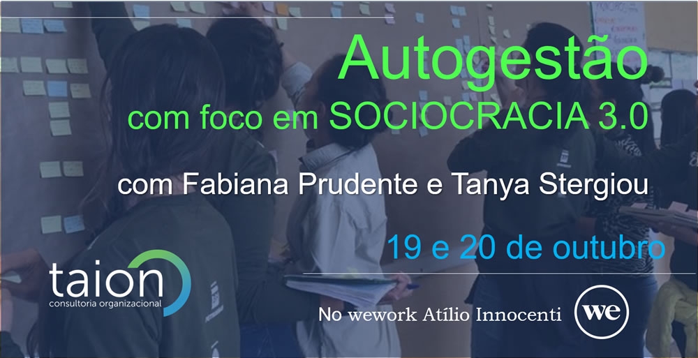 Autogestão com foco em Sociocracia 3.0 – SP